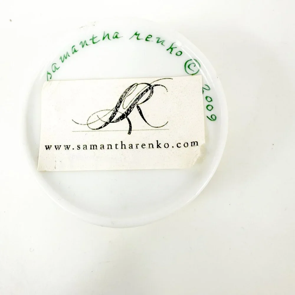 Hand- Painted 2009 Maria Shriver First 1st Lady California Trinket Box Minerva